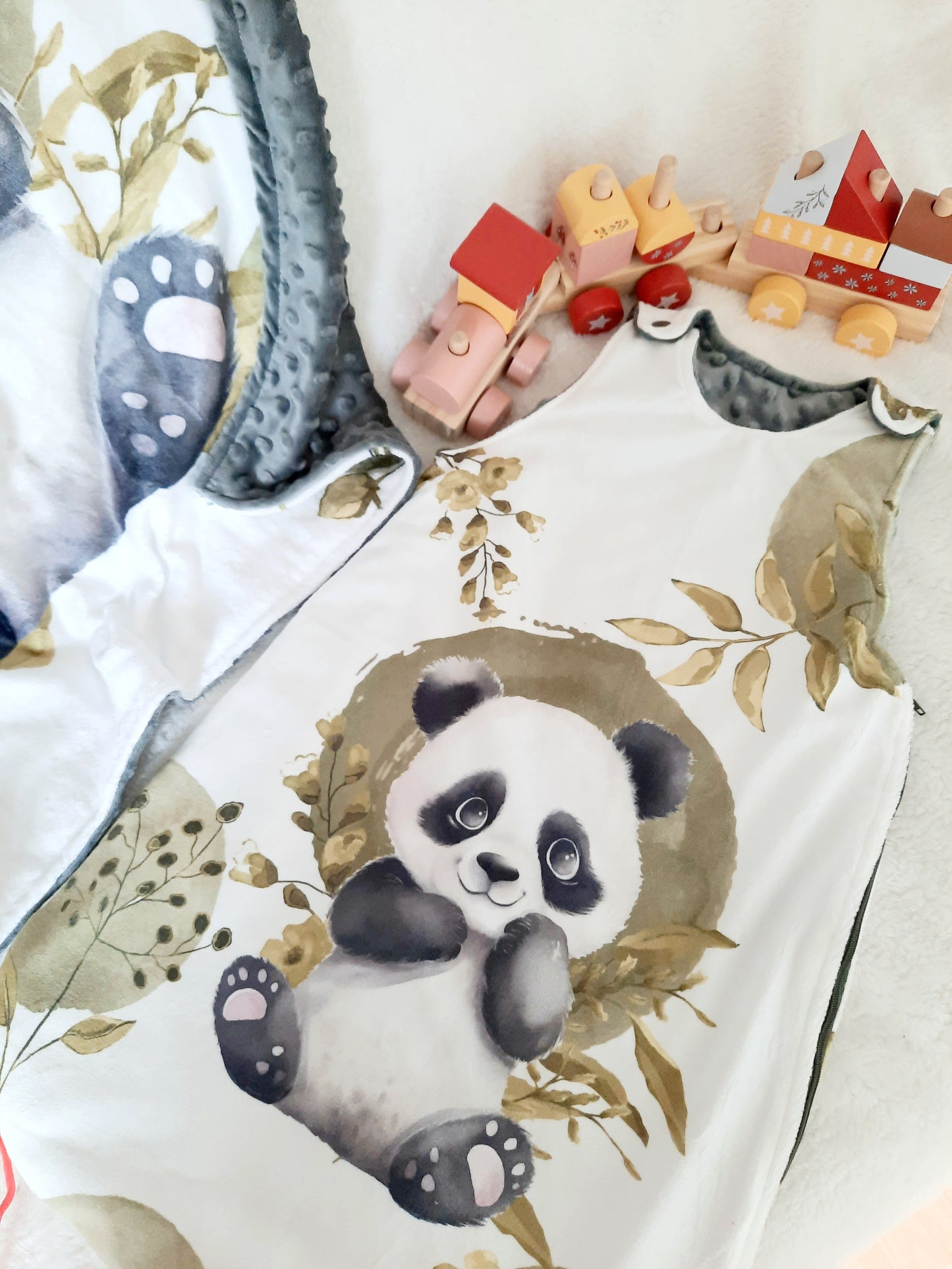 Kit de naissance couverture et gigoteuse