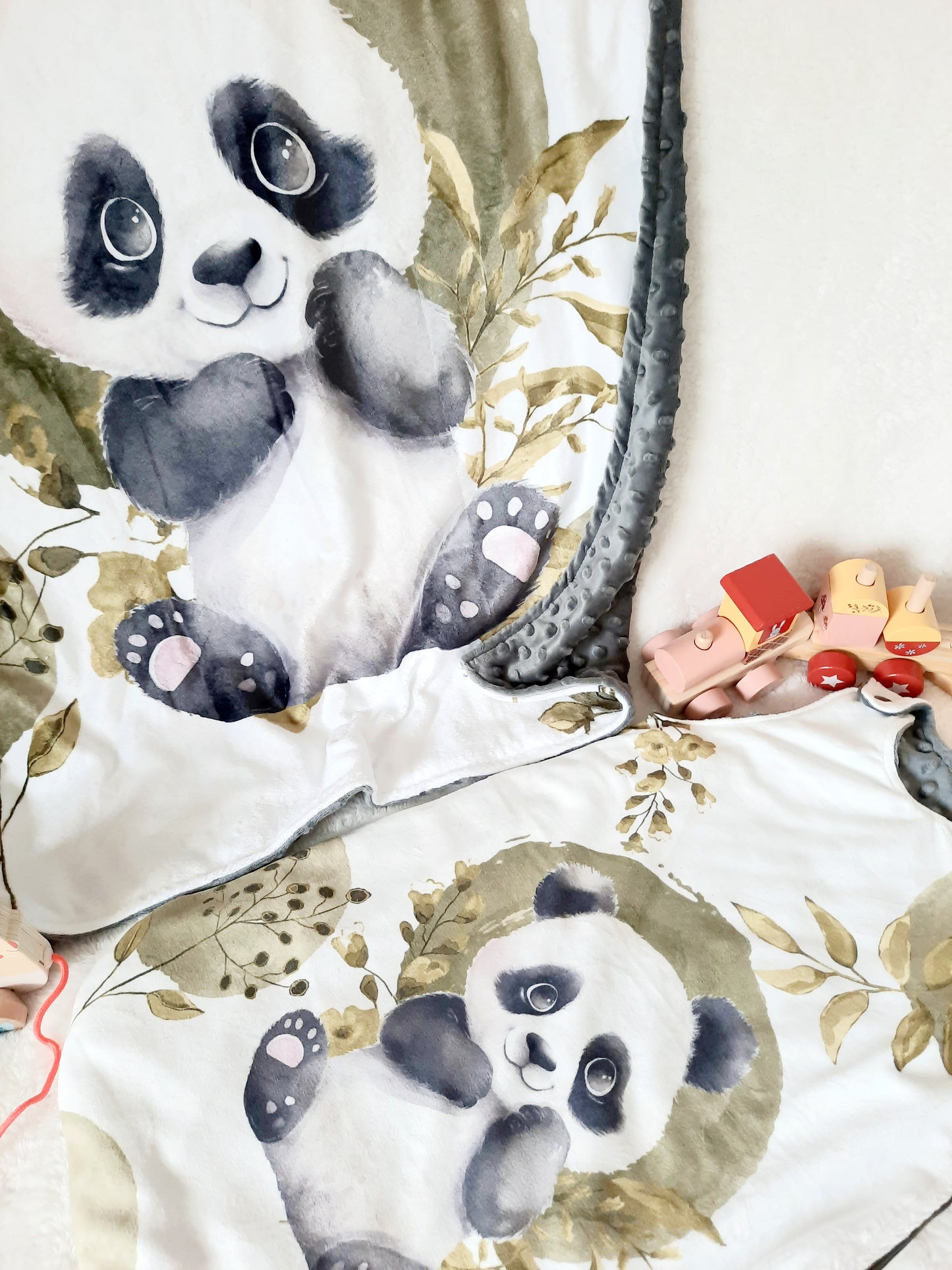 Kit de naissance couverture et gigoteuse