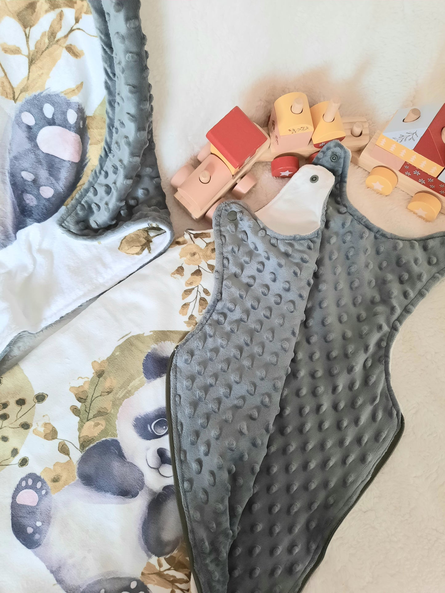 Kit de naissance couverture et gigoteuse