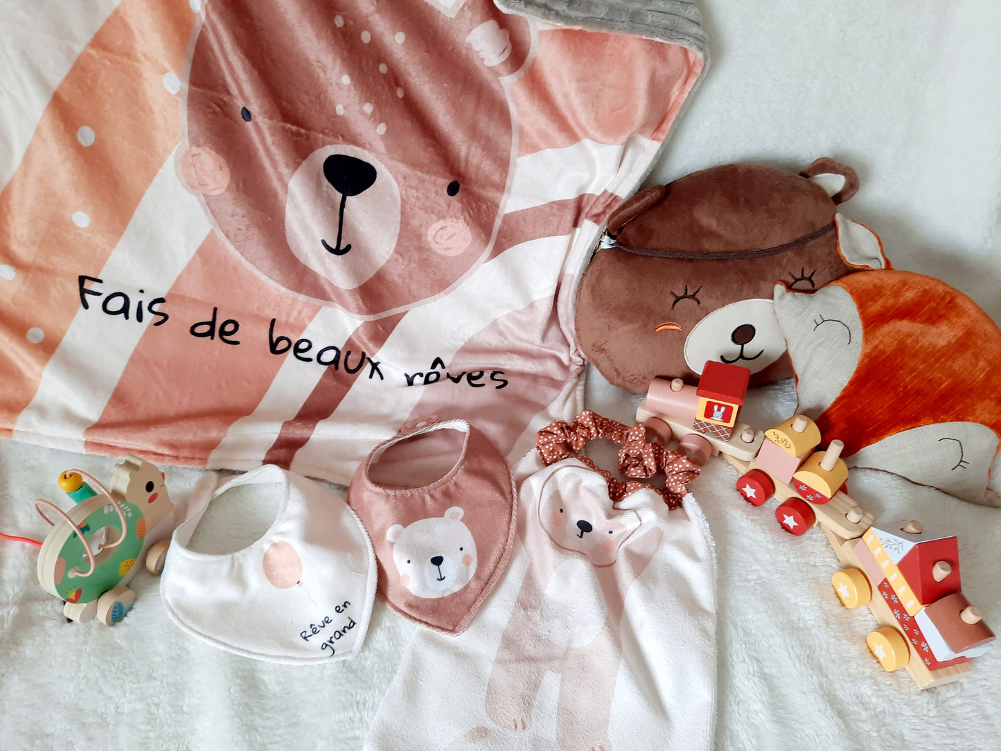 Kit couverture et bavoirs