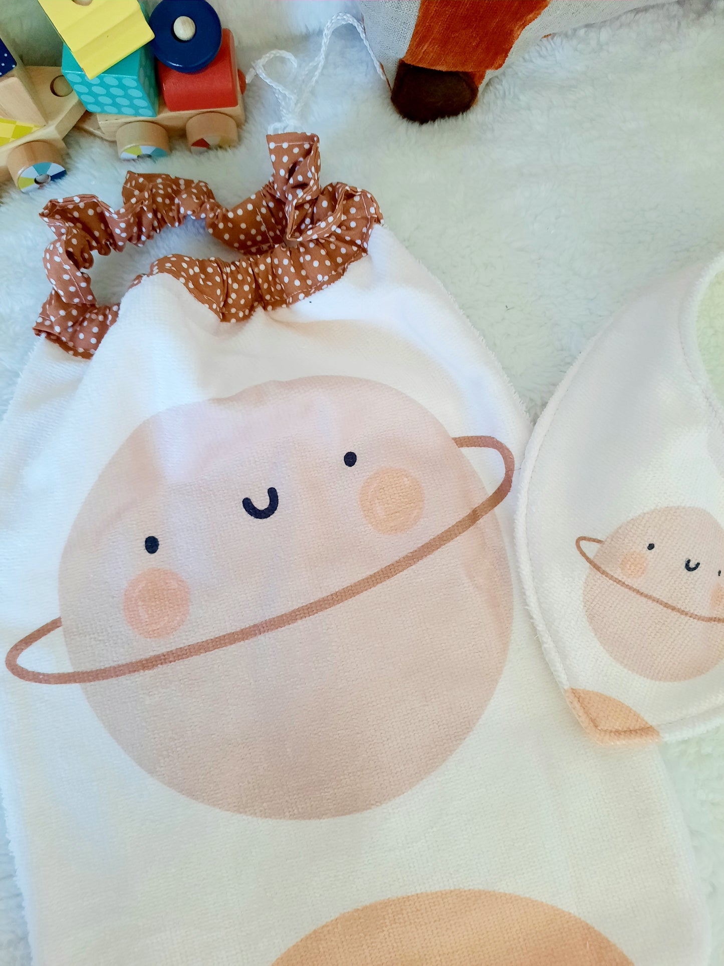 Kit grand bavoir et bavoir bandana