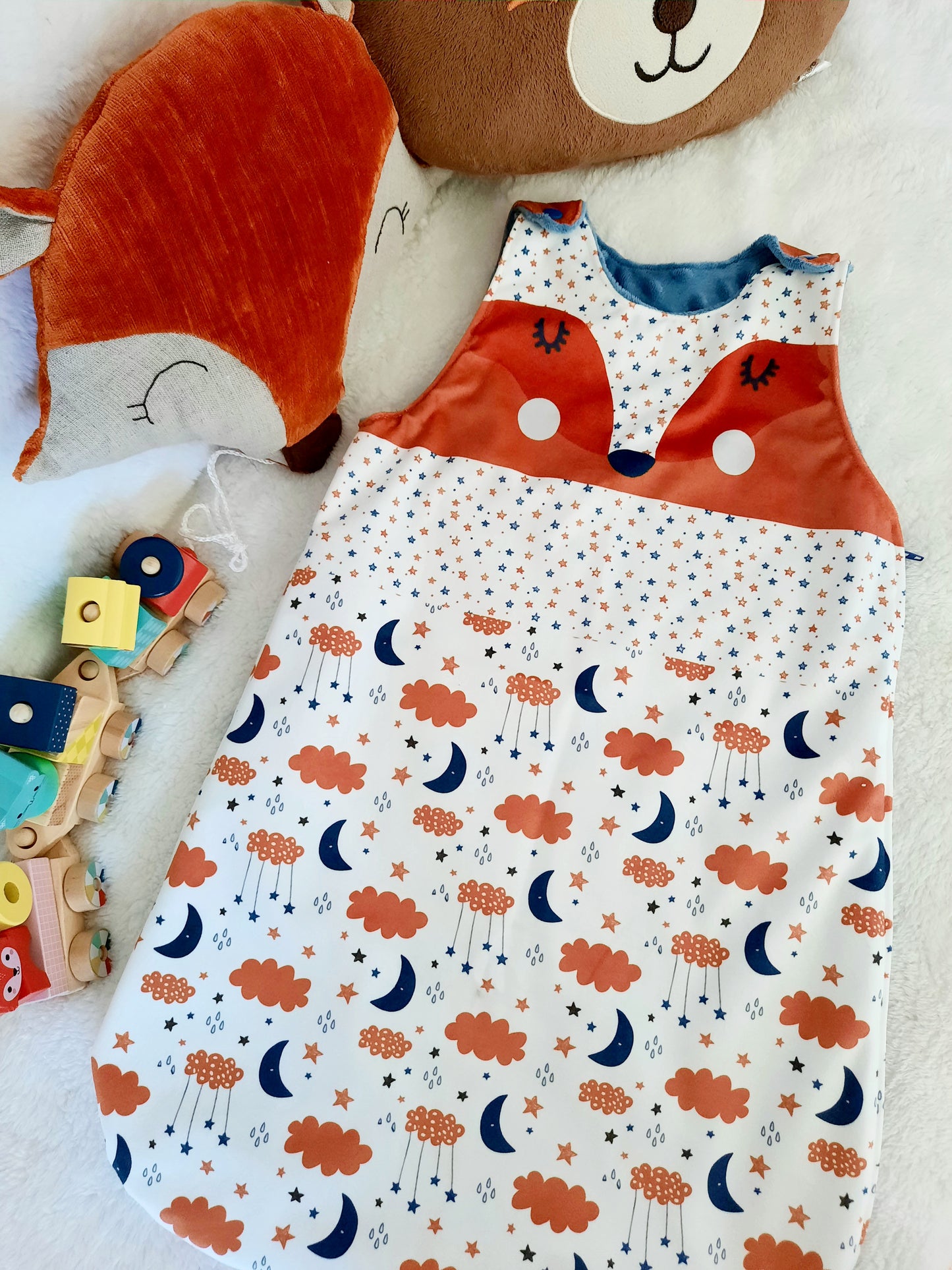 Kit de naissance gigoteuse et bavoirs bandanas