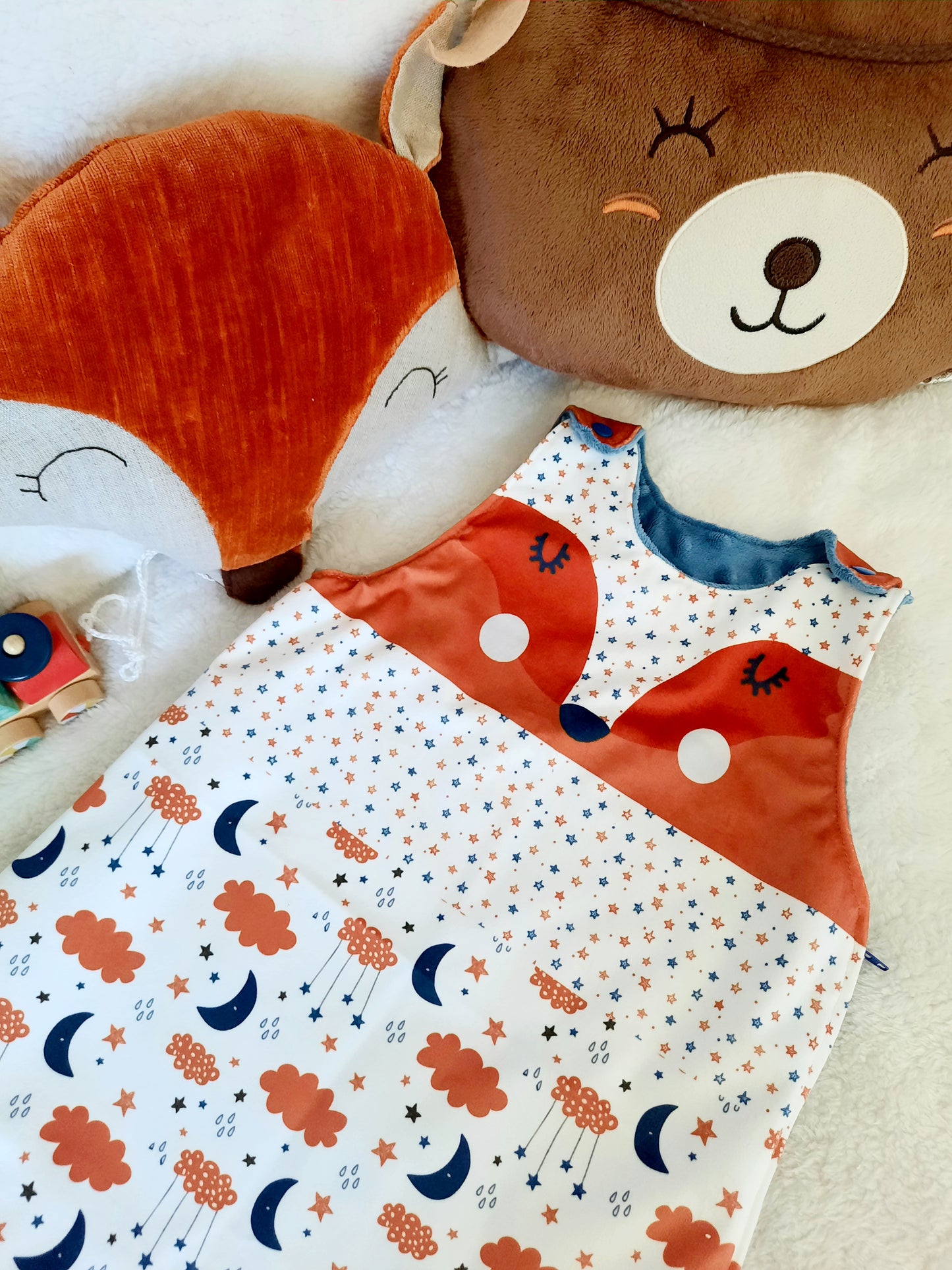 Kit de naissance gigoteuse et bavoirs bandanas