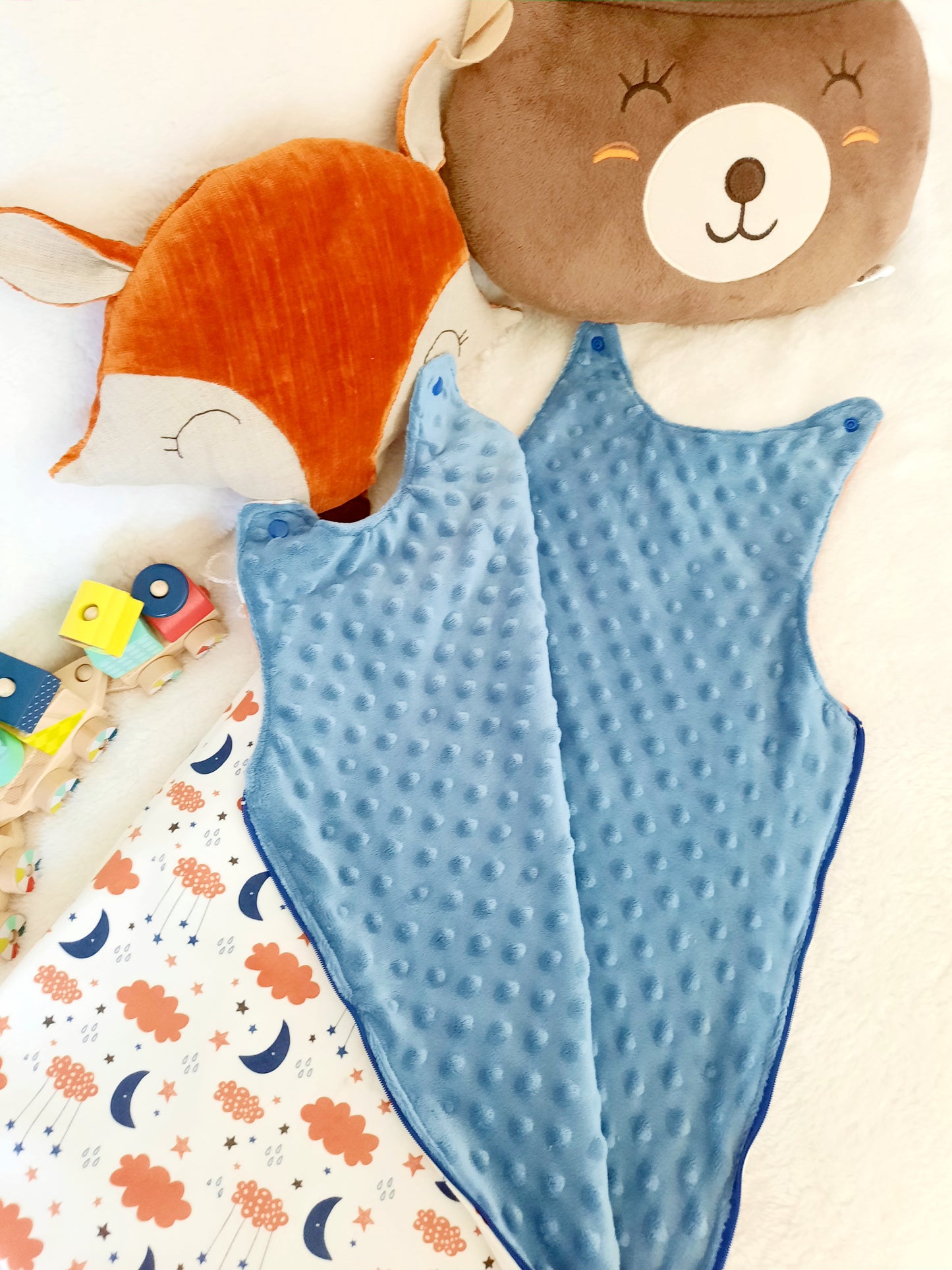 Kit de naissance gigoteuse et bavoirs bandanas