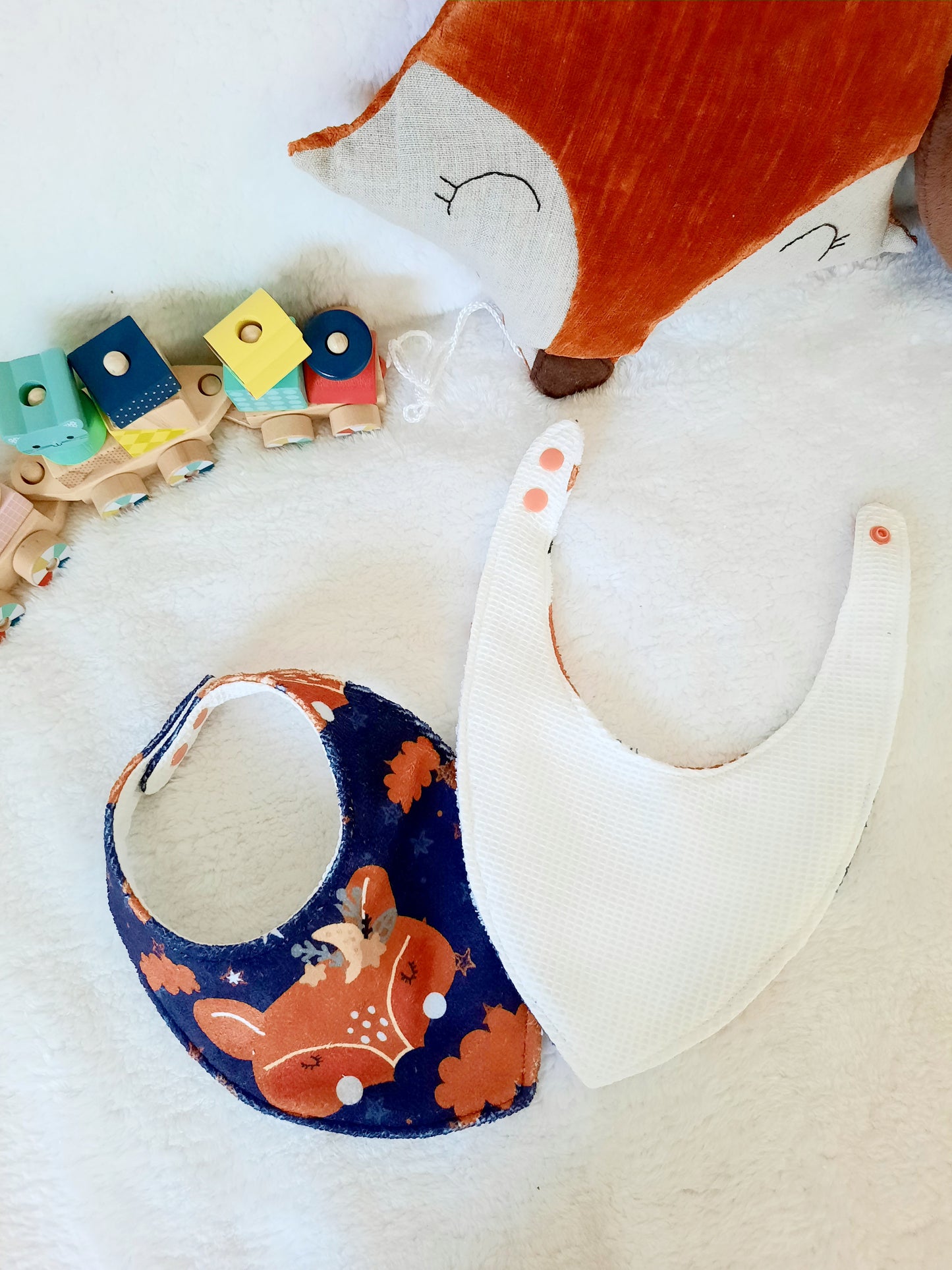 Kit de naissance gigoteuse et bavoirs bandanas