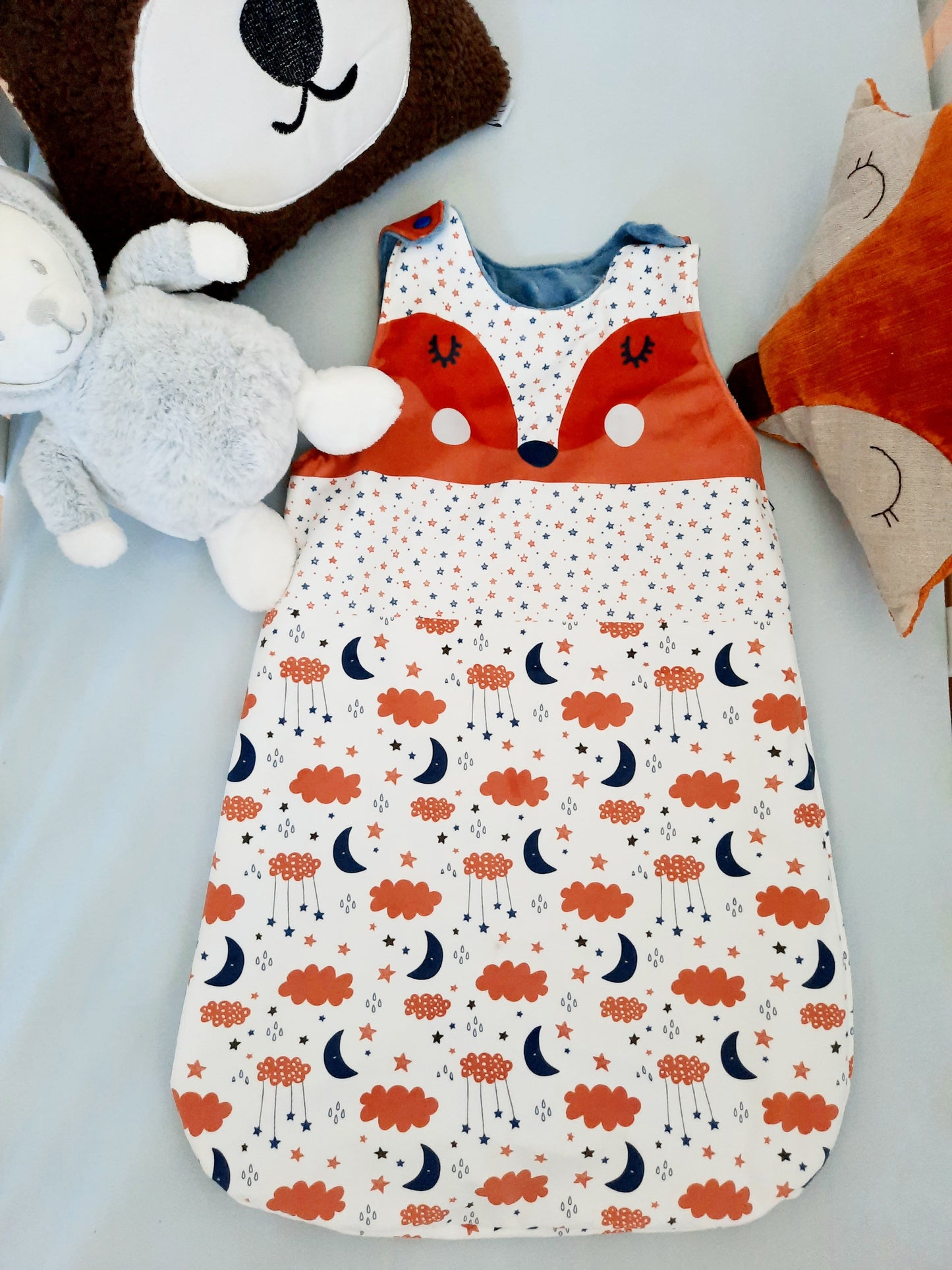 Kit de naissance gigoteuse et bavoirs bandanas
