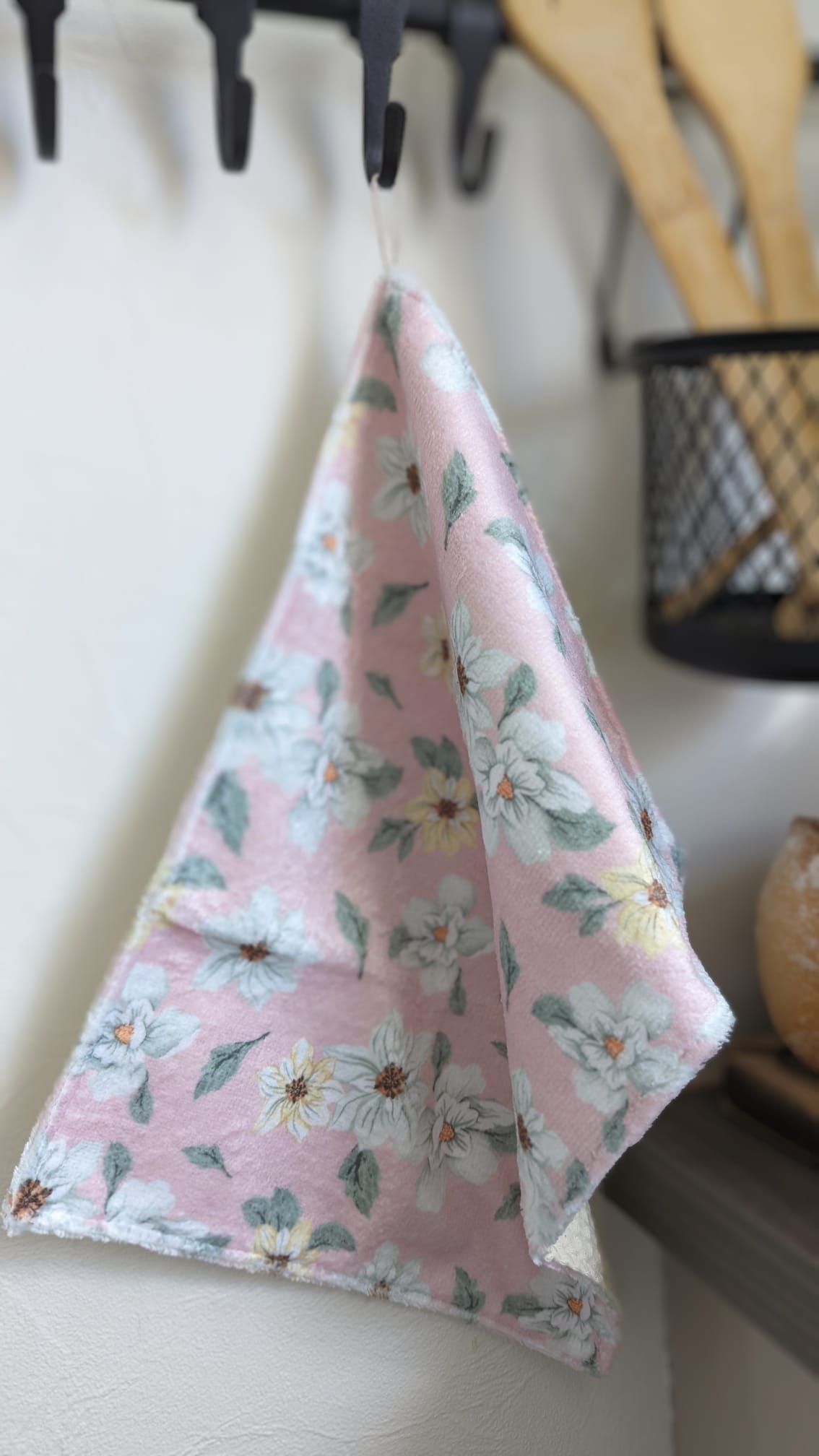 Torchon fleuri