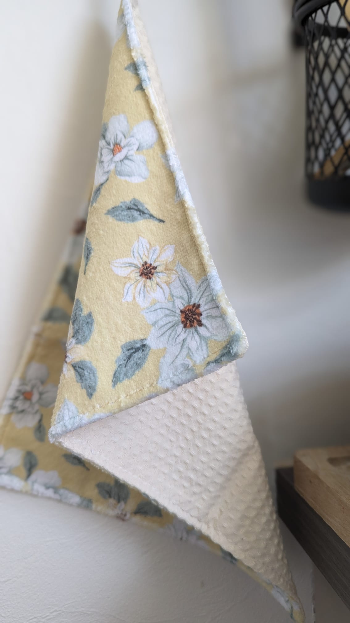 Torchon fleuri