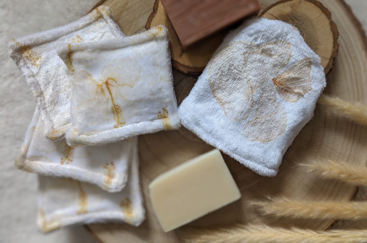 Kit gant de toilette démaquillant et lingettes démaquillantes
