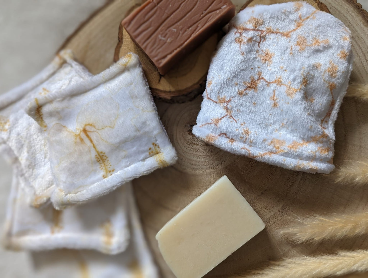 Kit gant de toilette démaquillant et lingettes démaquillantes