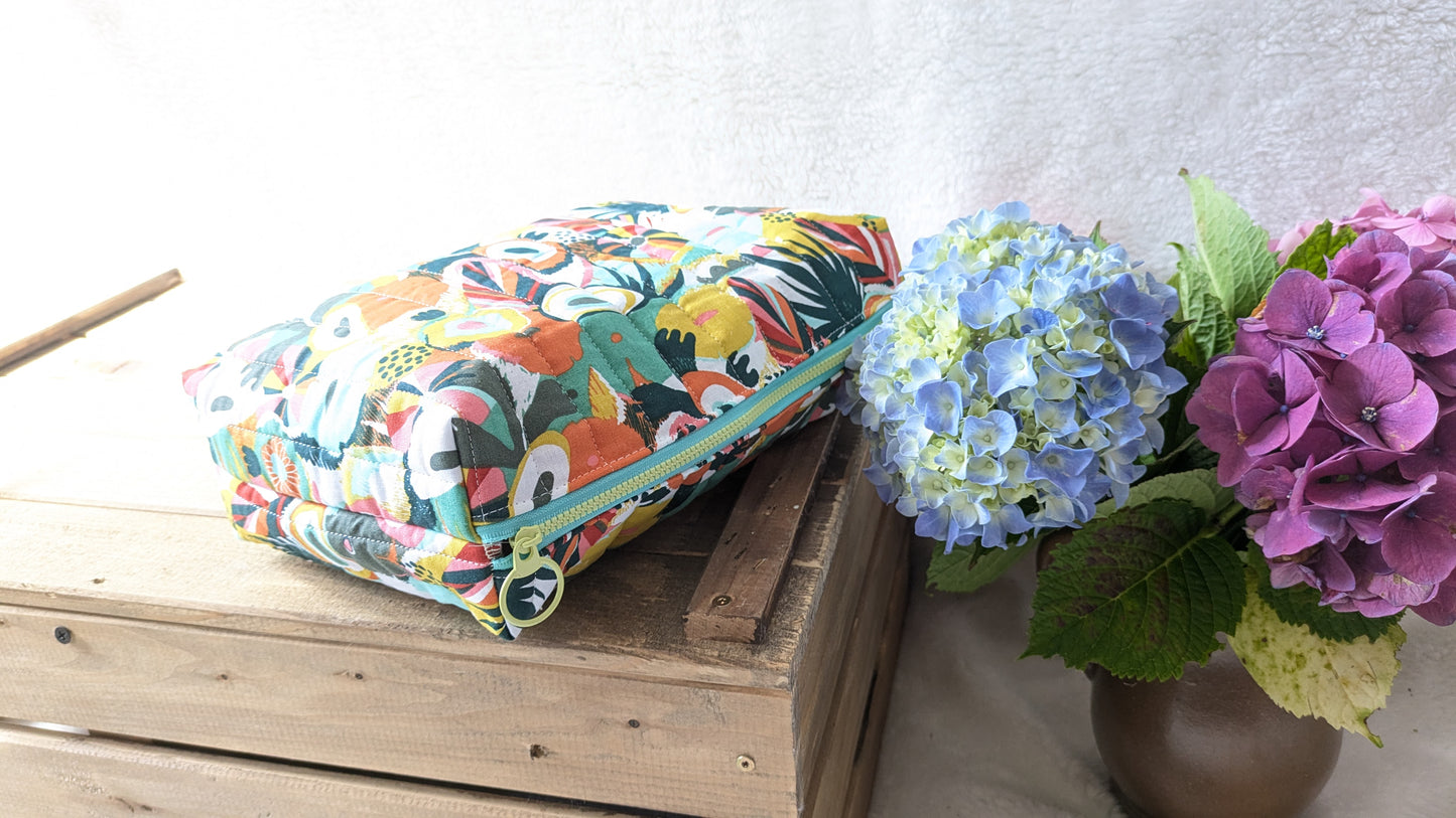 Trousse de toilette multicolore