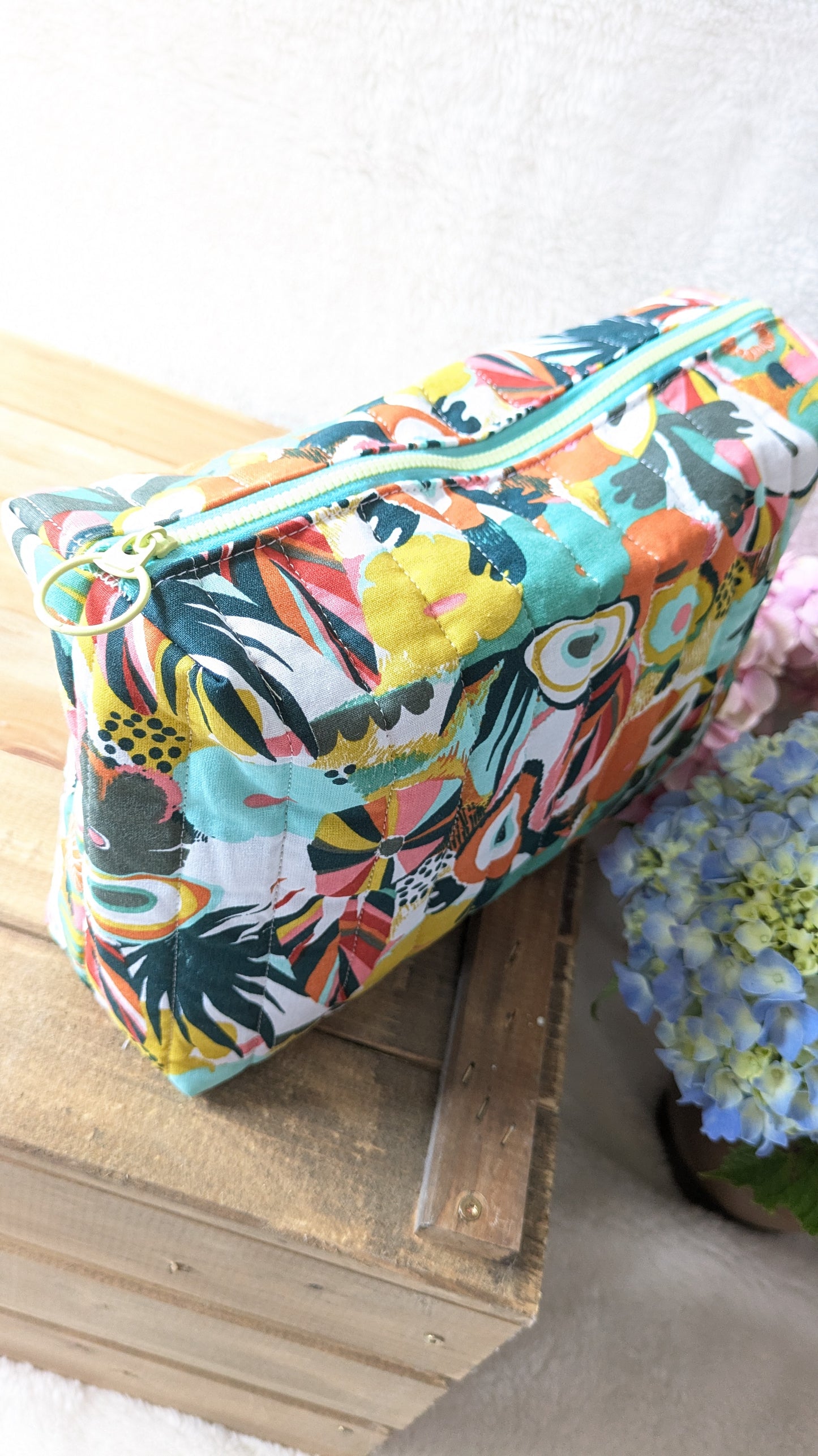 Trousse de toilette multicolore
