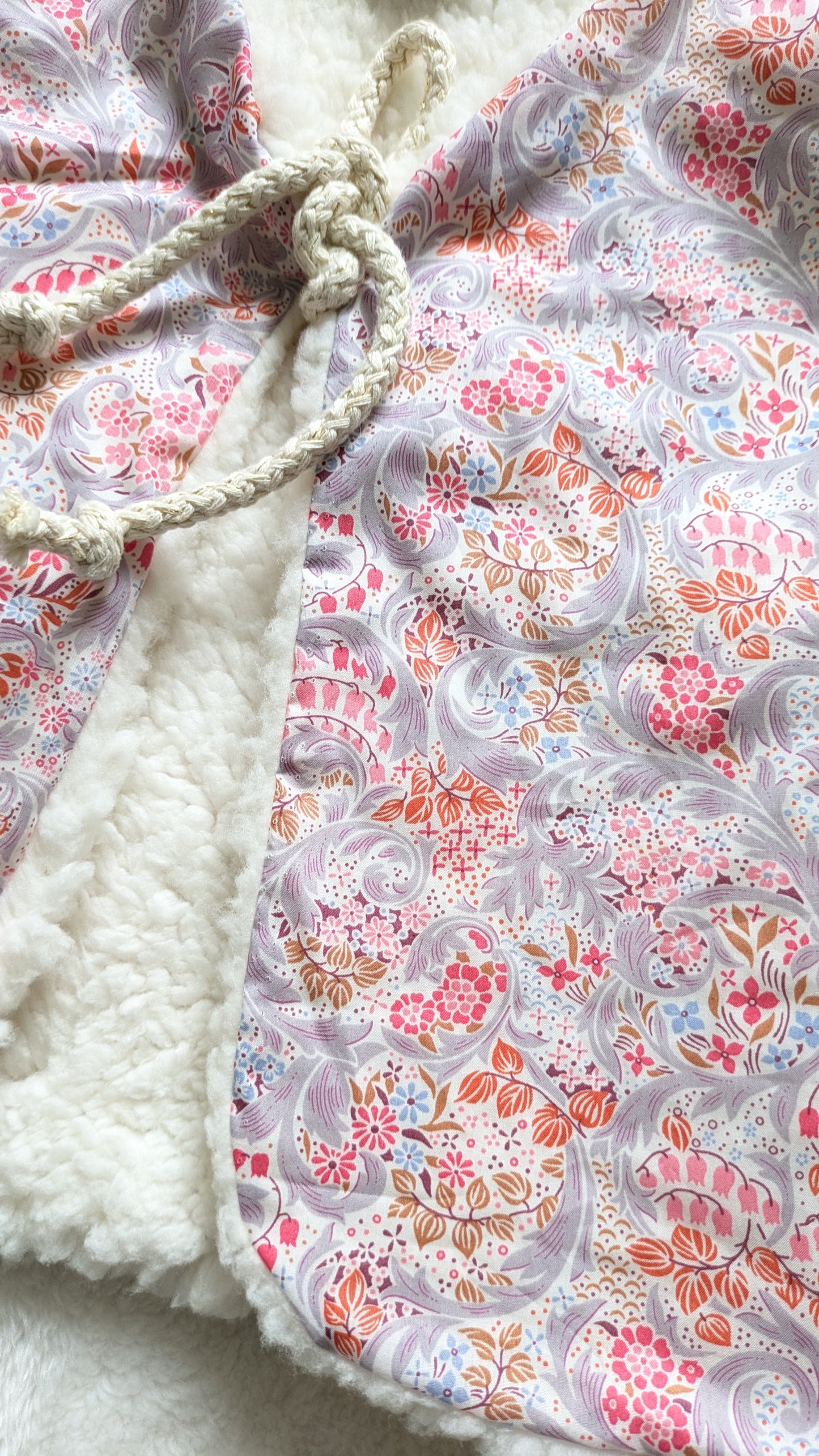 Gilet de berger réversible 2-3 ans