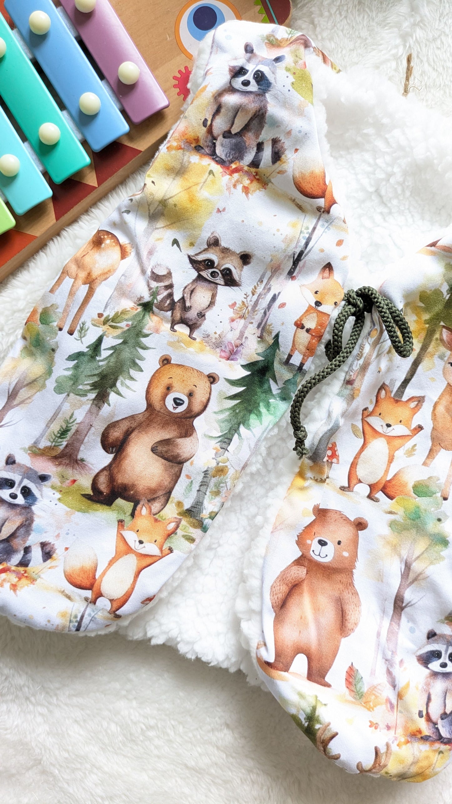 Gilet de berger réversible 1-2 ans