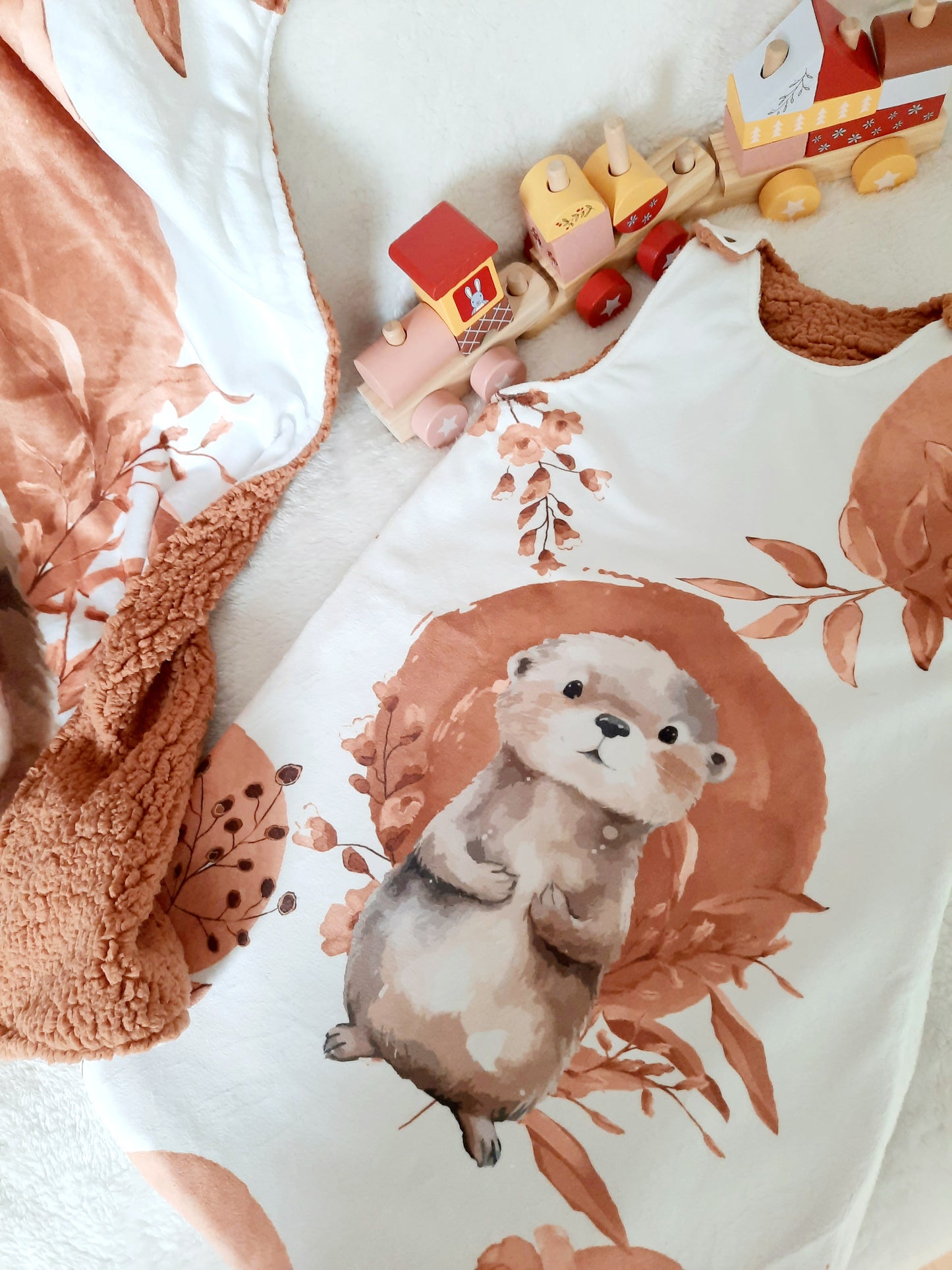 Kit de naissance couverture et gigoteuse