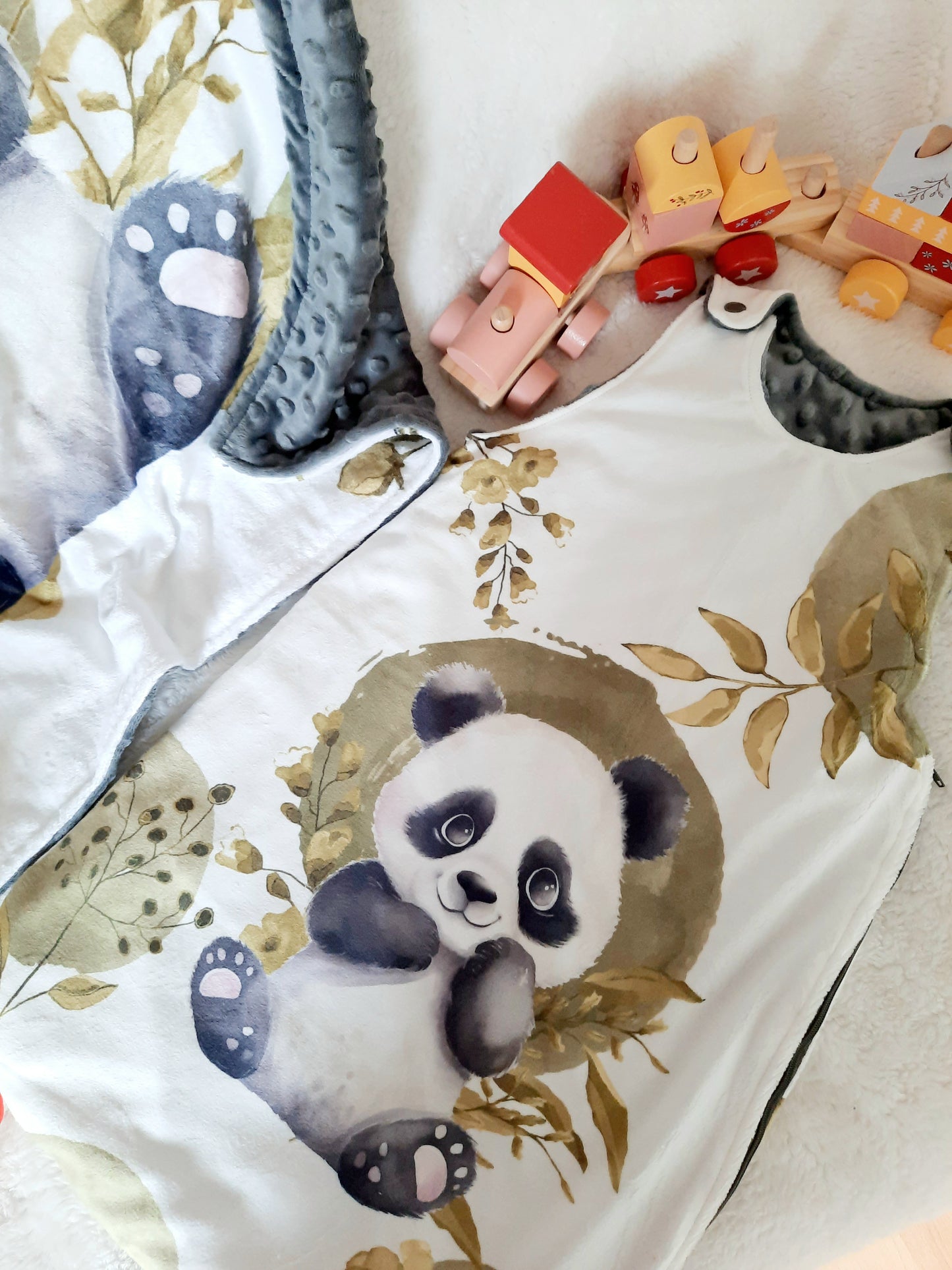 Kit de naissance couverture et gigoteuse