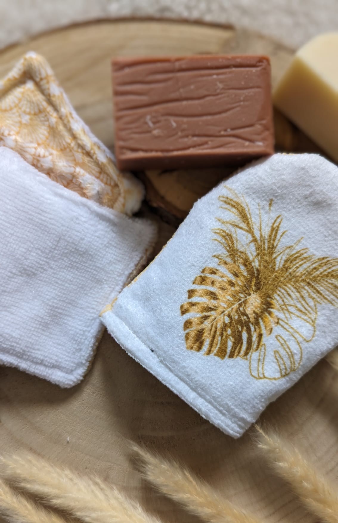 Kit gant de toilette démaquillant et lingettes démaquillantes
