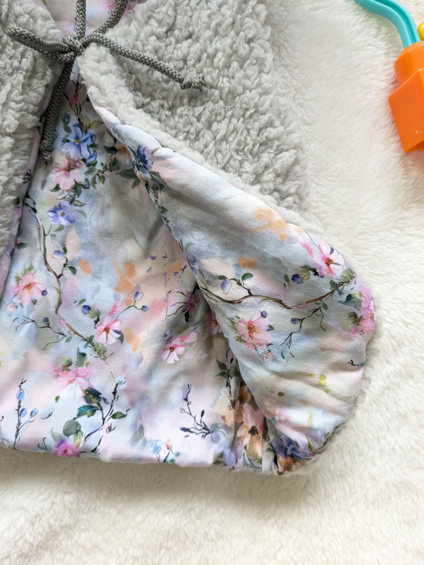Gilet de berger réversible 2-3 ans