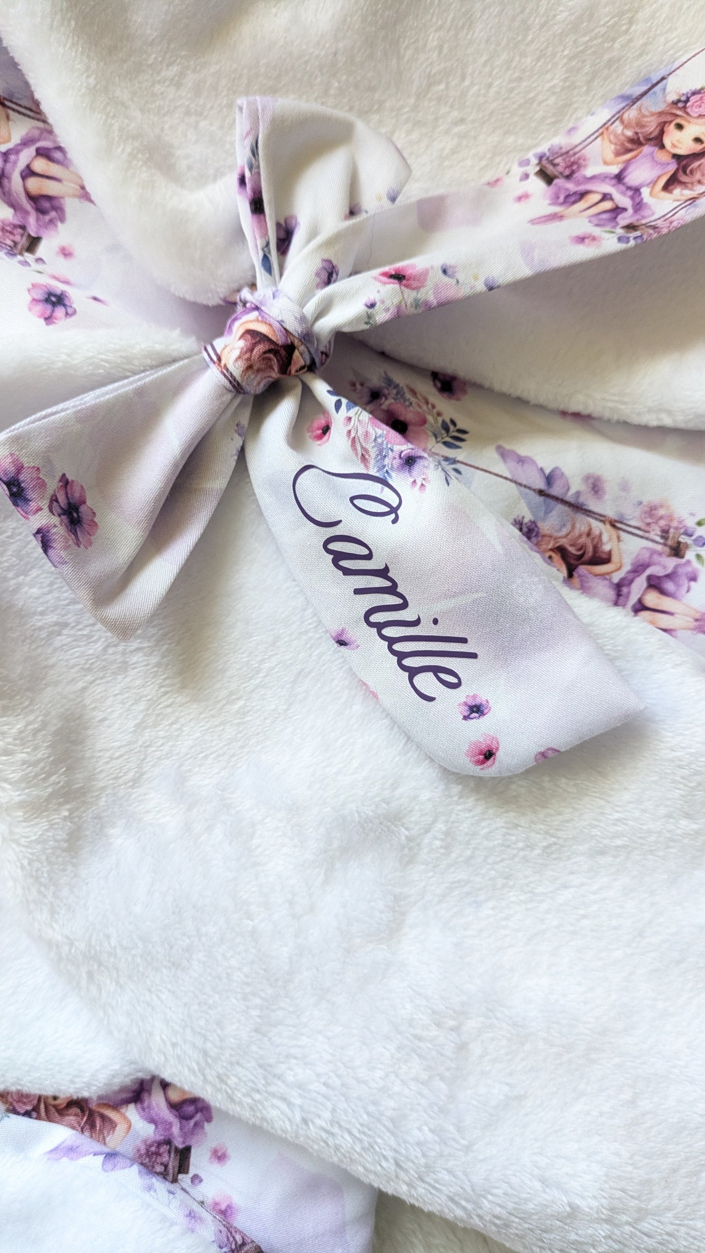 Camille et Charlotte - Gilet de berger réversible 2-3 ans