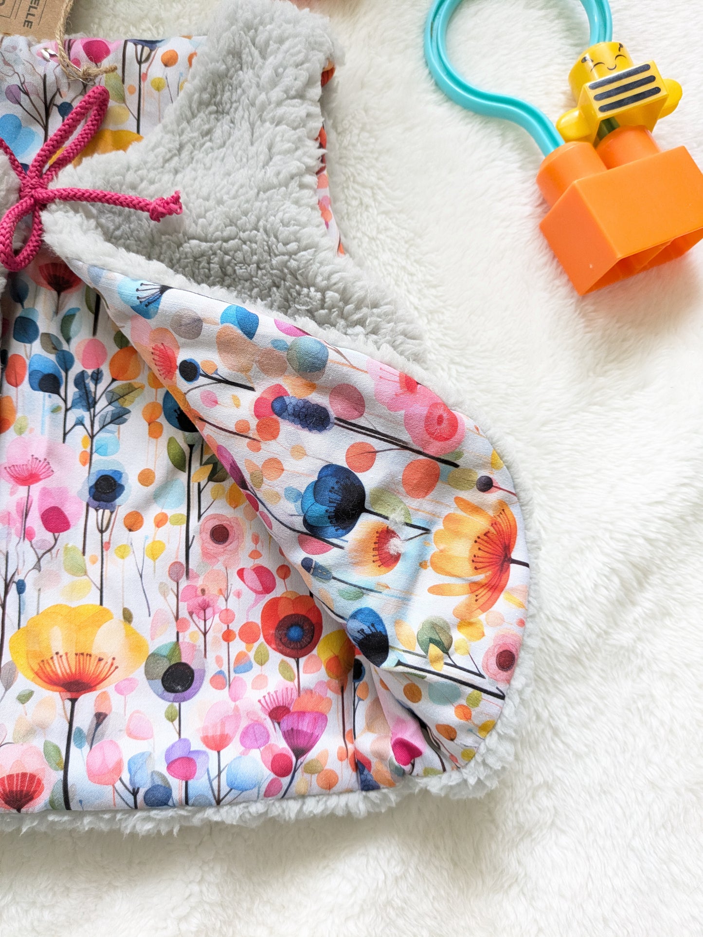 Gilet de berger réversible 2-3 ans