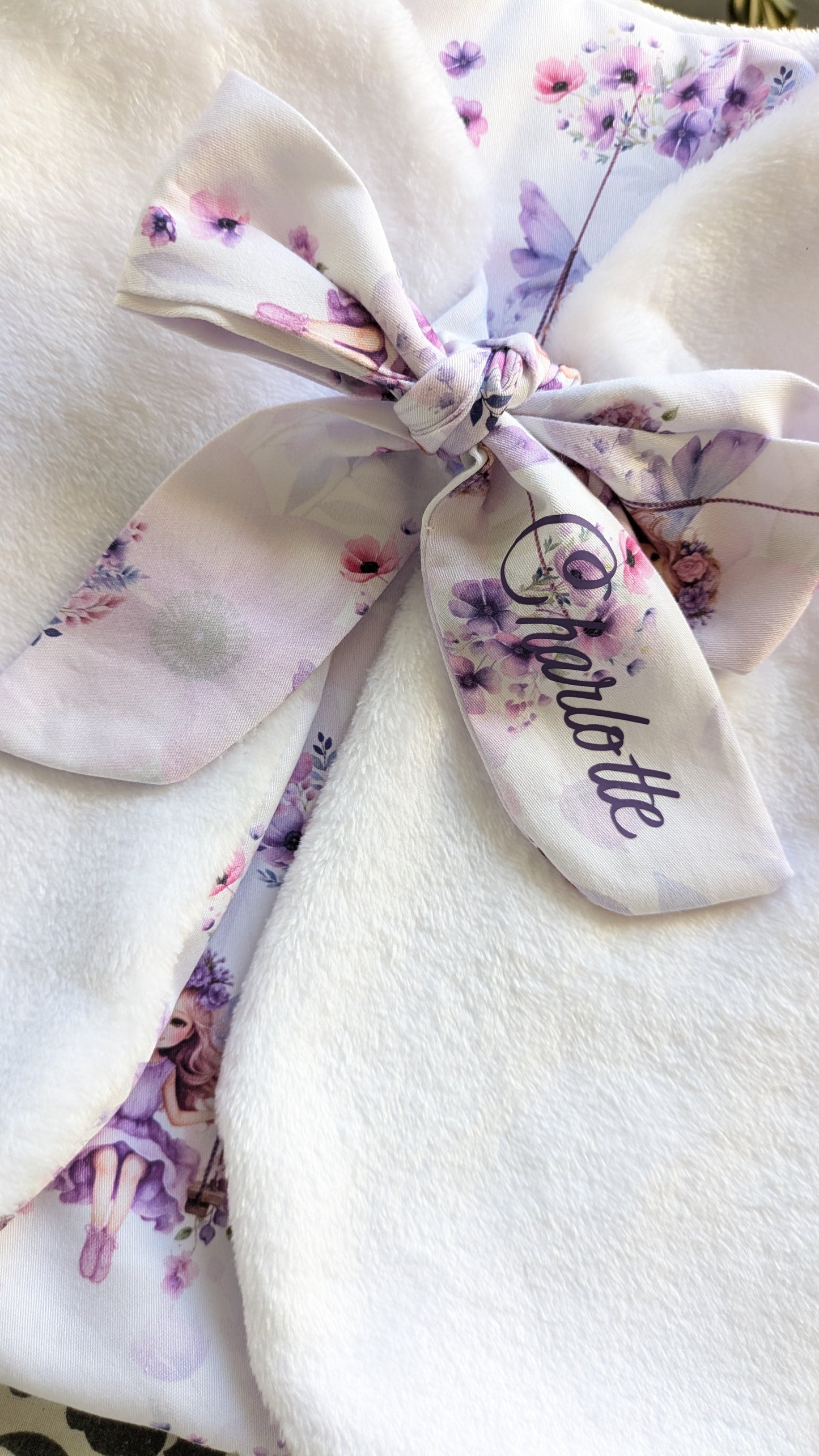 Camille et Charlotte - Gilet de berger réversible 2-3 ans