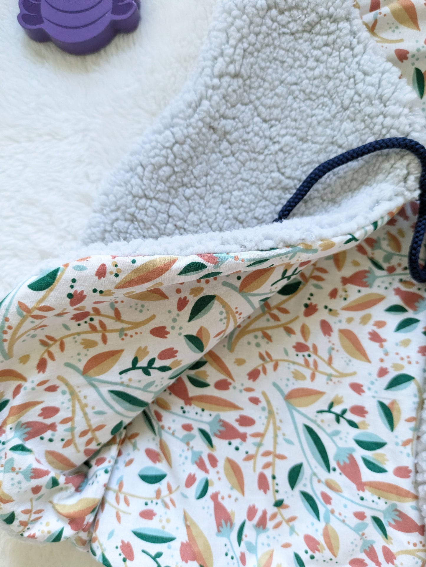 Gilet de berger réversible 1-2 ans