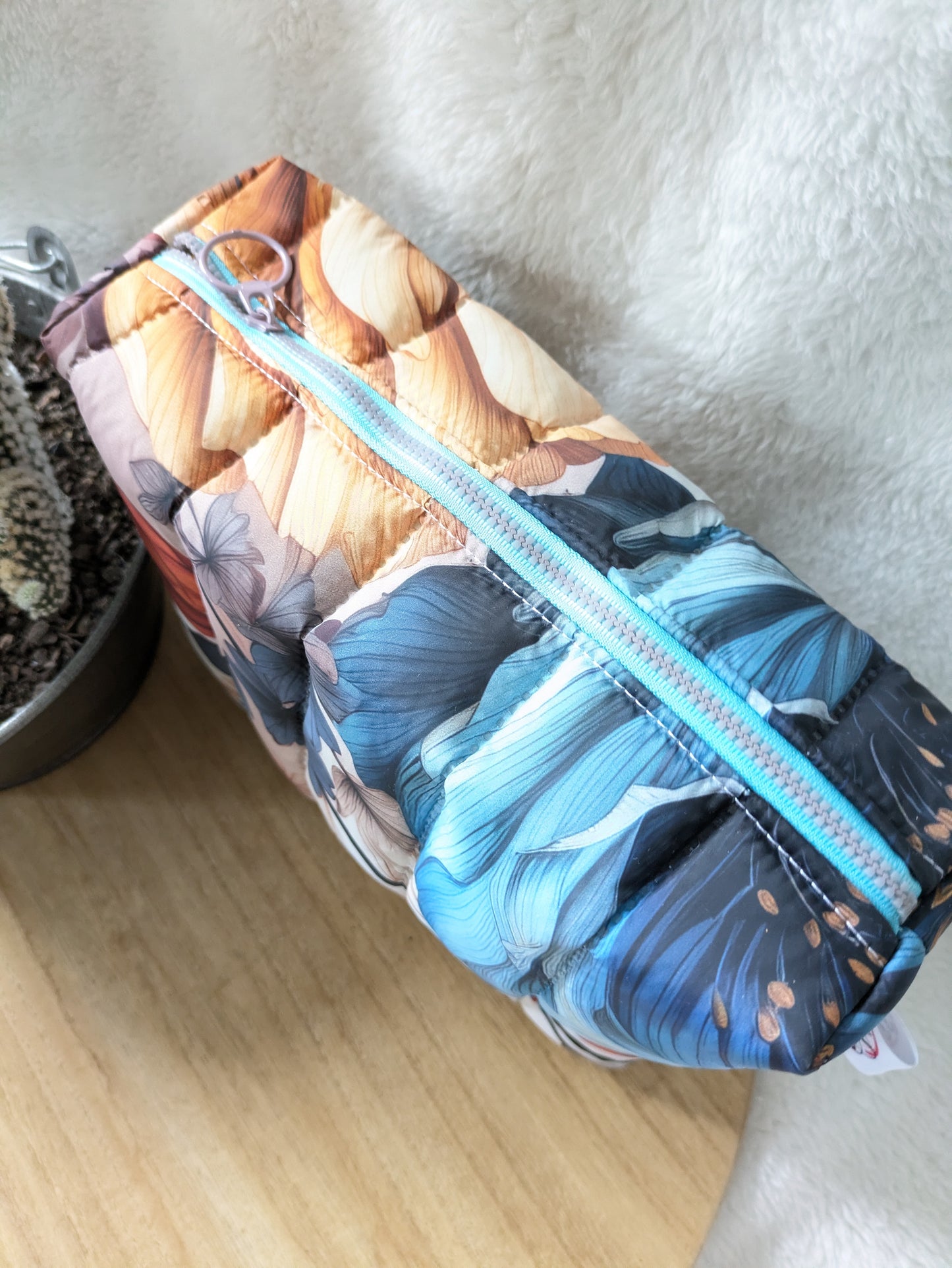 Trousse de toilette matelassée