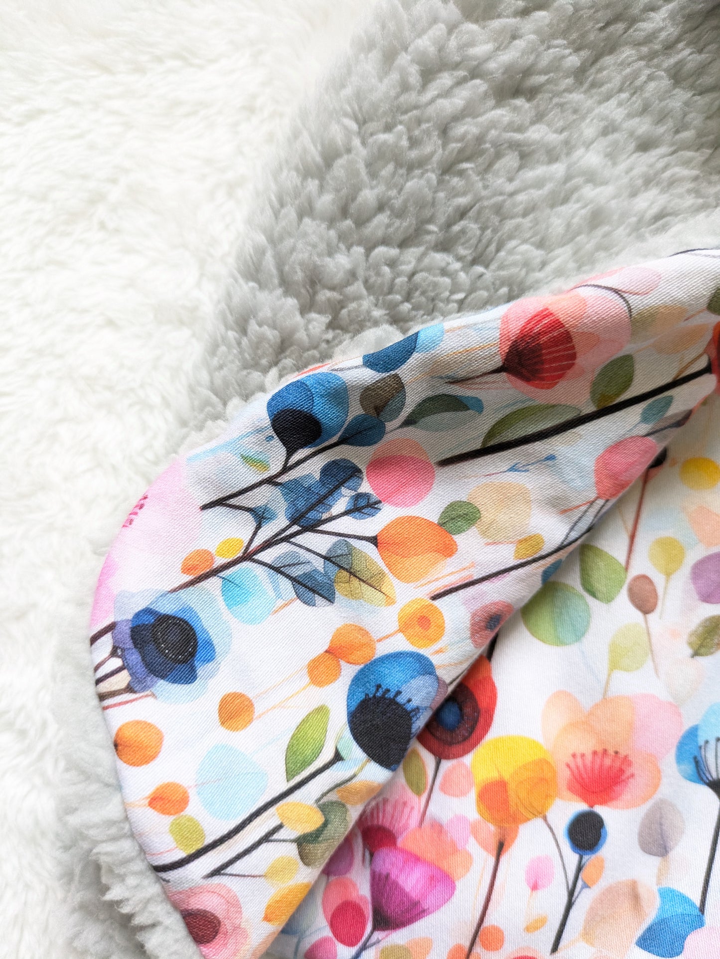 Gilet de berger réversible 2-3 ans